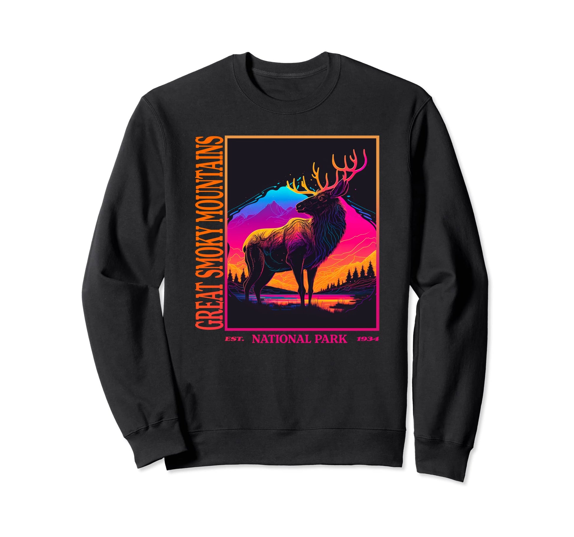 Great Smoky Mountains National Park Sweatshirt - Streetwear Style Men Women - T-Shirt, Sweatshirt, Hoodie