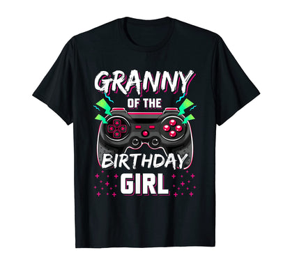 Granny Birthday Video Game B Day T-Shirt - Aesthetic Graphic Men Women - T-Shirt, Sweatshirt, Hoodie