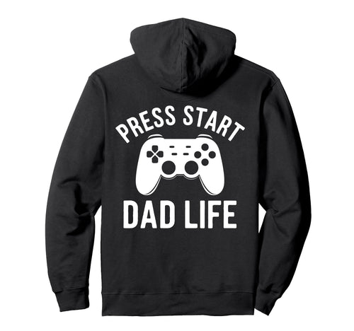 Gamer Fathers Day Dad Awesome Funny Hoodie - Fun Novelty Design for Adults - T-Shirt, Sweatshirt, Hoodie