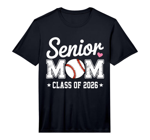 Senior Mom Class 2026 Baseball Mom T-Shirt - Streetwear Style Men Women - T-Shirt, Sweatshirt, Hoodie