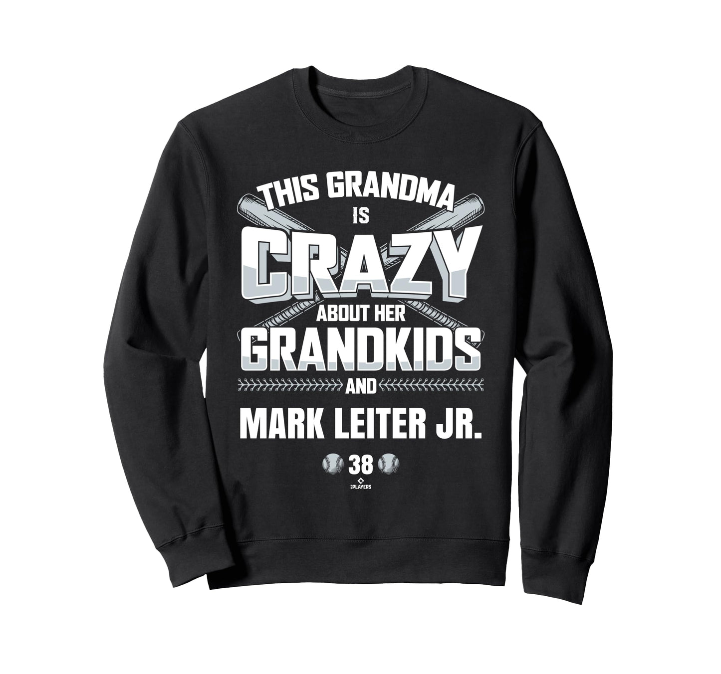 Grandma Crazy Mark Leiter Jr New Sweatshirt - Minimalist Print Men Women - T-Shirt, Sweatshirt, Hoodie