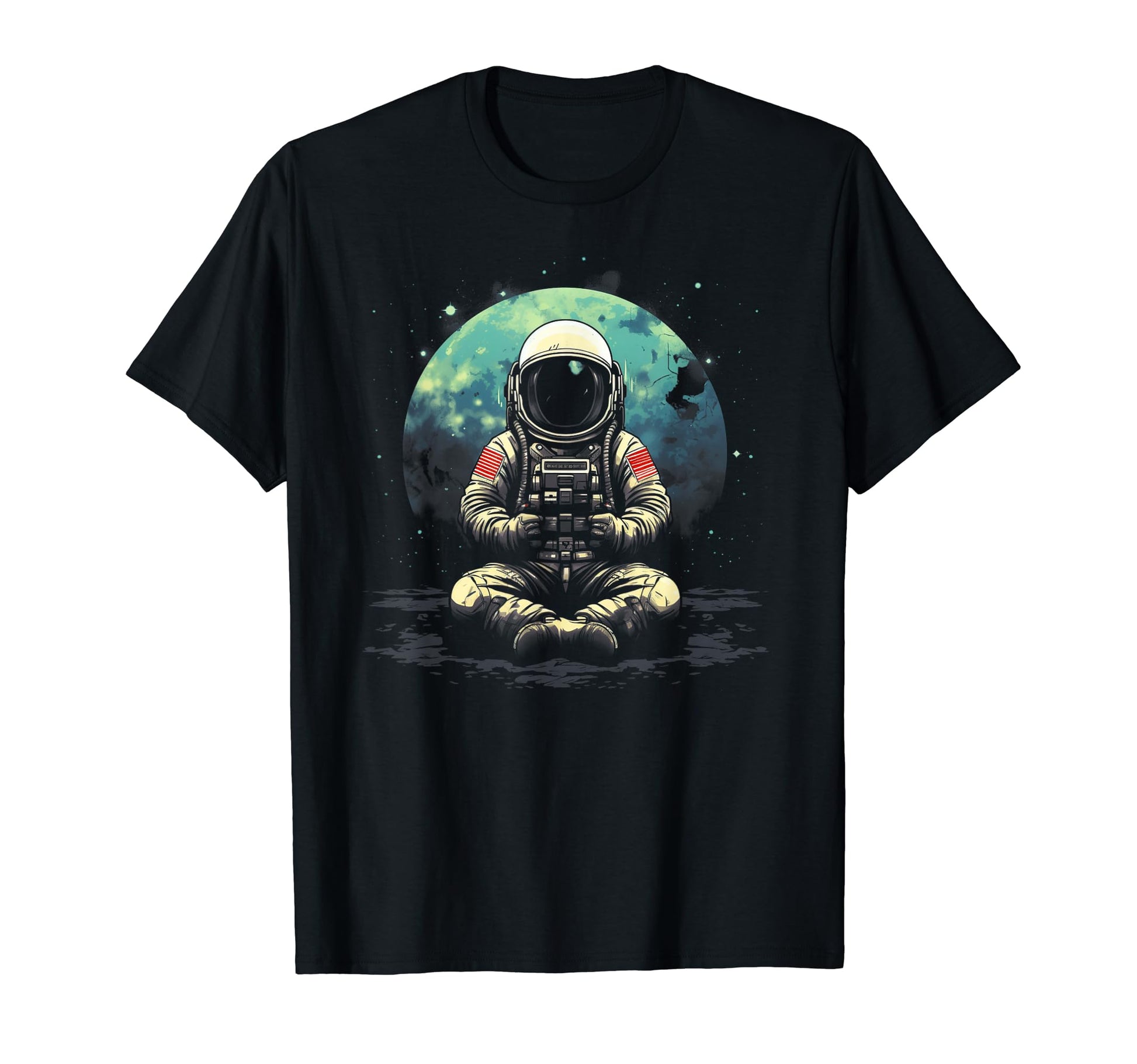 Astronaut Space Distressed 90S Grunge T-Shirt - Streetwear Style Men Women - T-Shirt, Sweatshirt, Hoodie