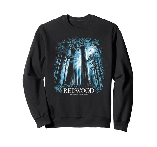 Redwood National State Parks Usa Sweatshirt - Custom Art Print for Adults - T-Shirt, Sweatshirt, Hoodie