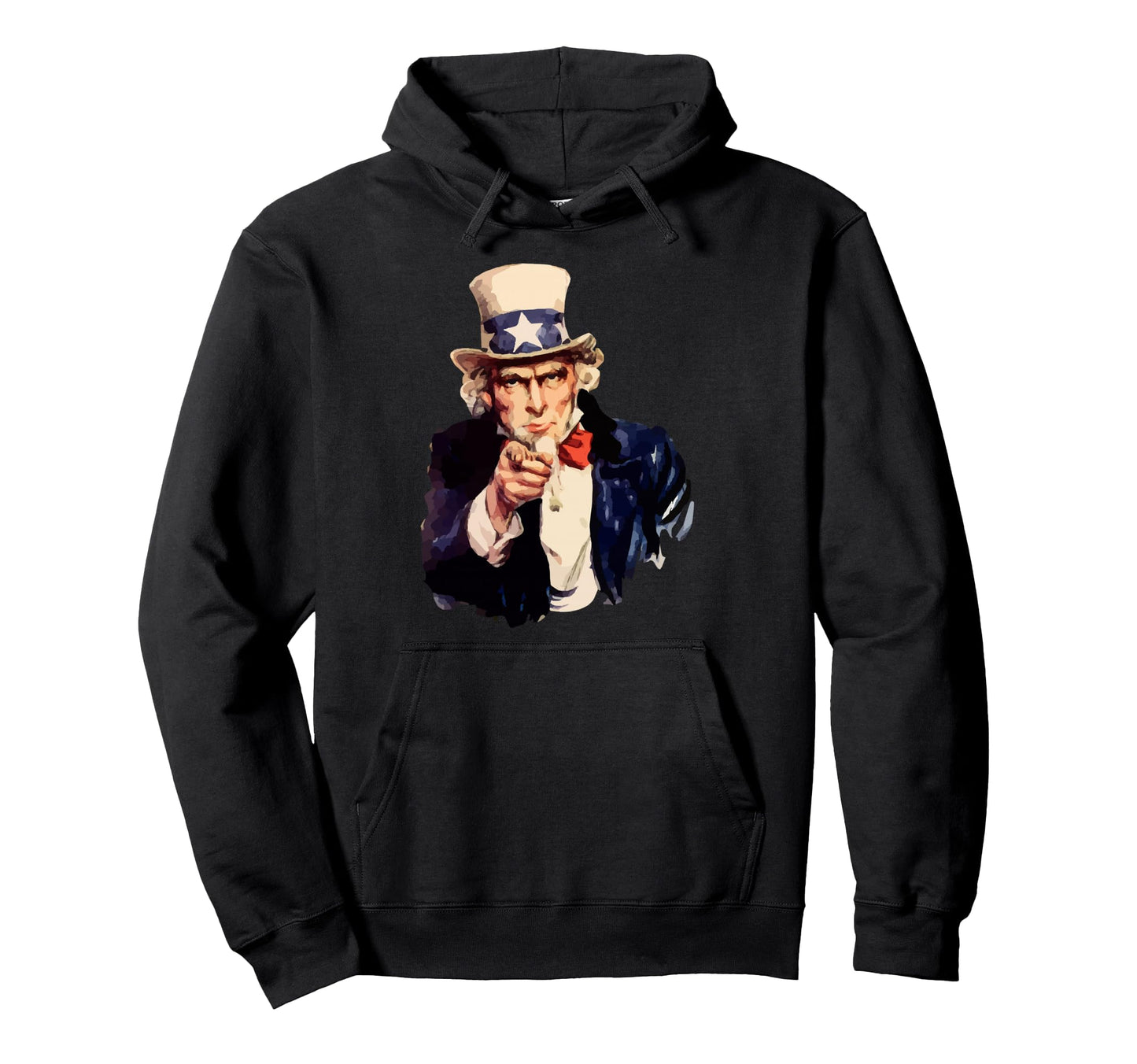 Uncle Sam Hoodie - Aesthetic Graphic Men Women - T-Shirt, Sweatshirt, Hoodie