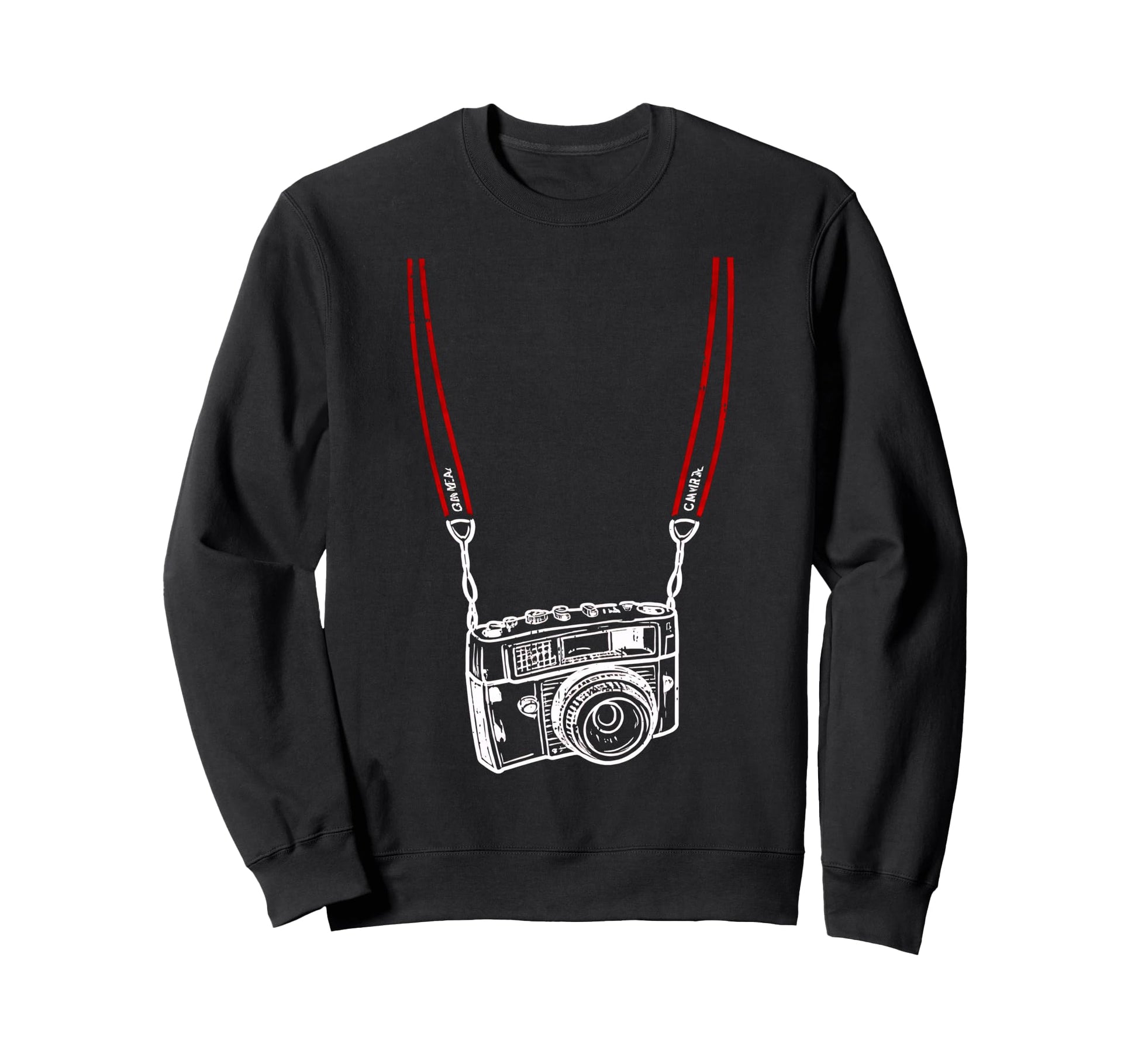 Funny Camera Photographer Costume Sweatshirt - Novelty Apparel Unisex - T-Shirt, Sweatshirt, Hoodie