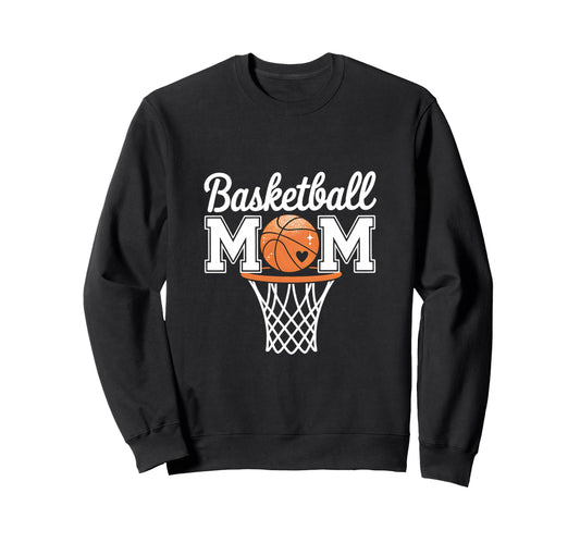 Basketball Mom Game Day Mother Sweatshirt - Streetwear Style Men Women - T-Shirt, Sweatshirt, Hoodie