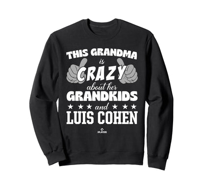 Grandma Crazy Luis Cohen Prospect Sweatshirt - Minimalist Print Men Women - T-Shirt, Sweatshirt, Hoodie