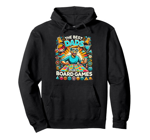 Funny Board Game Dad Game Night Board Hoodie - Custom Art Print for Adults - T-Shirt, Sweatshirt, Hoodie