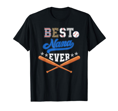 Baseball Nana Grandma Mothers Day T-Shirt - Graphic Print for Adults - T-Shirt, Sweatshirt, Hoodie