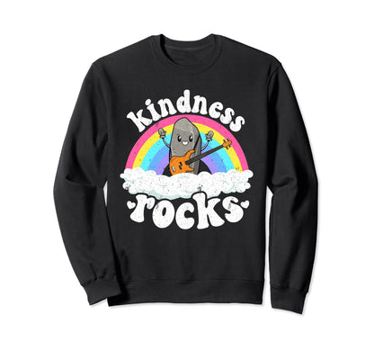 Anti Bullying Rainbow Music Sweatshirt - Casual Everyday Wear Unisex - T-Shirt, Sweatshirt, Hoodie