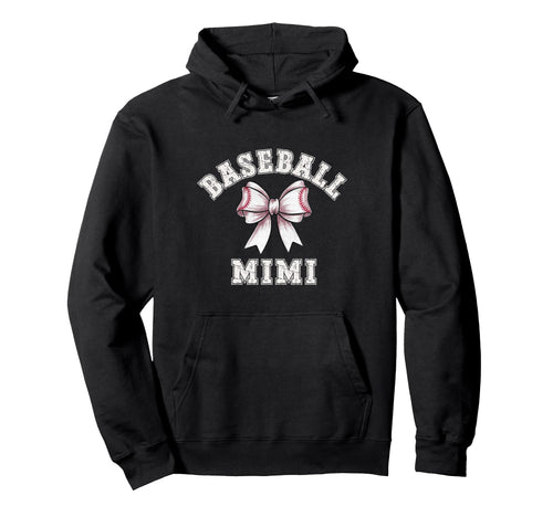 Coquette Baseball Mimi Bow Game Day Hoodie - Aesthetic Graphic Unisex - T-Shirt, Sweatshirt, Hoodie