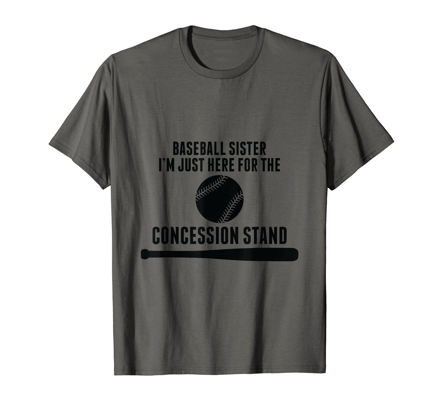 Baseball Player Sister Baseball T-Shirt - Casual Everyday Wear Unisex - T-Shirt, Sweatshirt, Hoodie