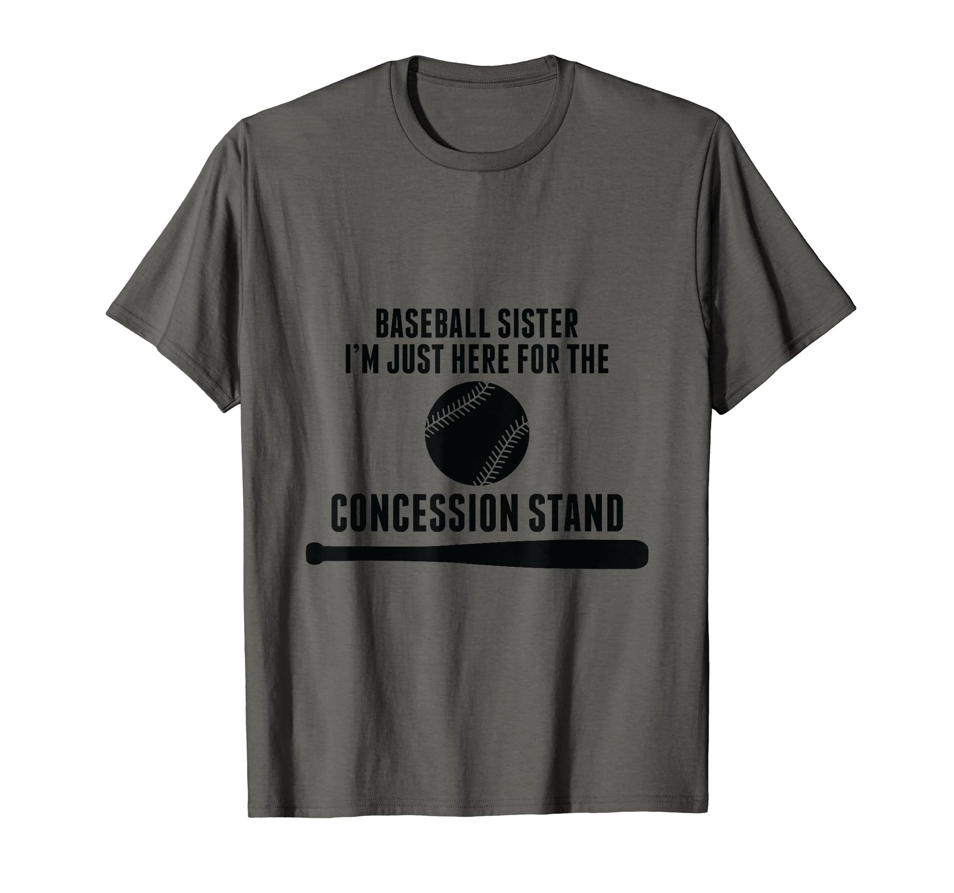 Baseball Player Sister Baseball T-Shirt - Casual Everyday Wear Unisex - T-Shirt, Sweatshirt, Hoodie