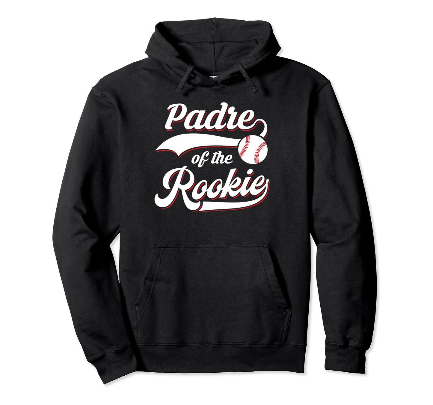 Padre Rookie Matching Family Birthday Hoodie - Trendy Graphic Men Women - T-Shirt, Sweatshirt, Hoodie
