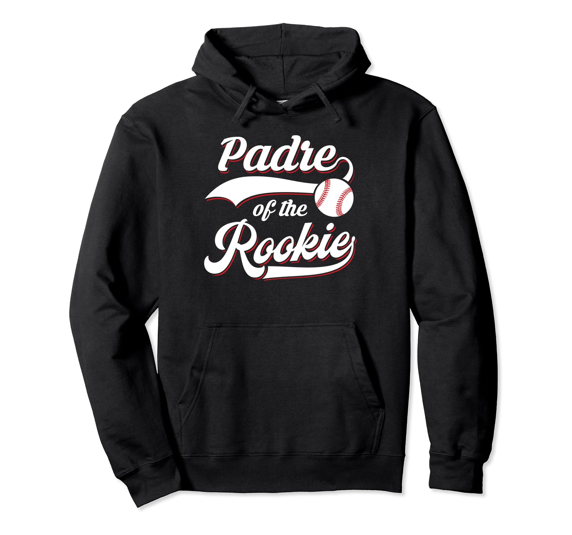 Padre Rookie Matching Family Birthday Hoodie - Trendy Graphic Men Women - T-Shirt, Sweatshirt, Hoodie