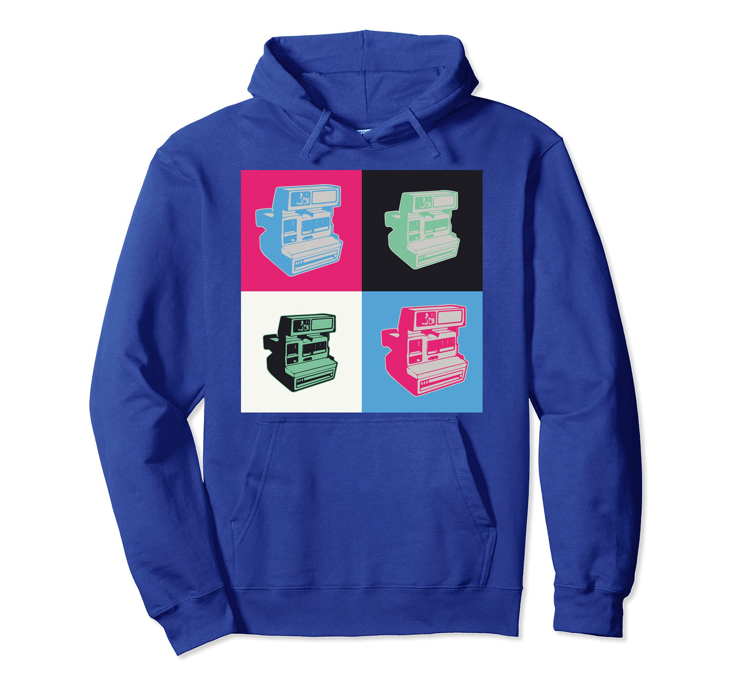 Pop Art 60S Instant Camera Artist Hoodie - Custom Art Print Unisex - T-Shirt, Sweatshirt, Hoodie