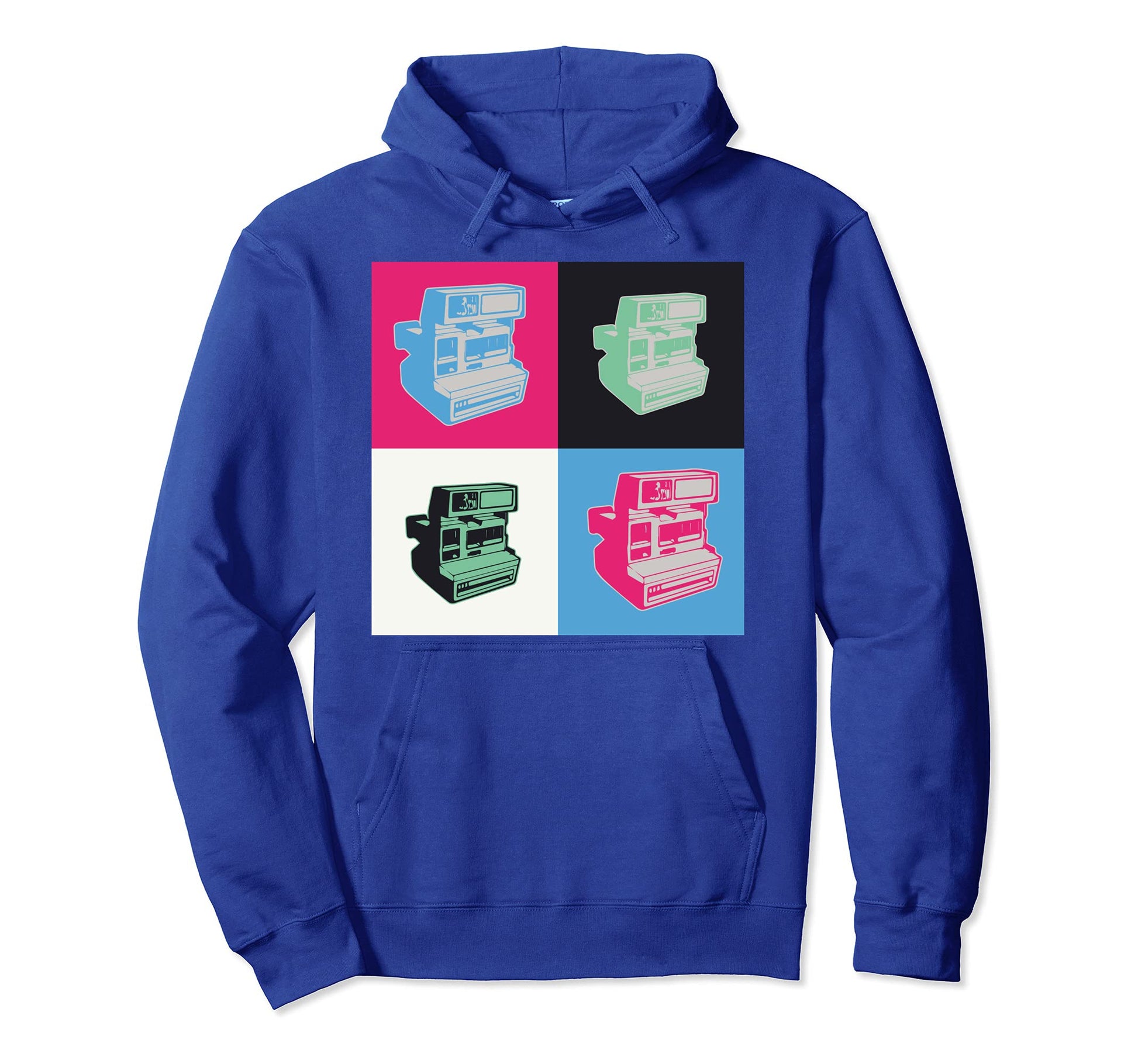 Pop Art 60S Instant Camera Artist Hoodie - Custom Art Print Unisex - T-Shirt, Sweatshirt, Hoodie