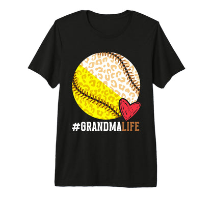 Nana Ballers Softball Baller Grandma T-Shirt - Minimalist Print Unisex - T-Shirt, Sweatshirt, Hoodie