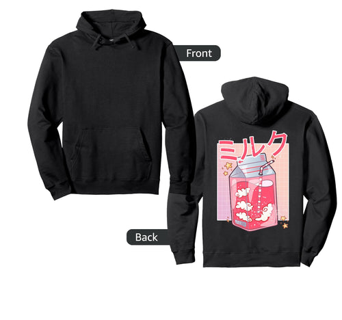 Funny 90S Soft Grunge Japanese Kawaii Hoodie - Graphic Print Unisex - T-Shirt, Sweatshirt, Hoodie