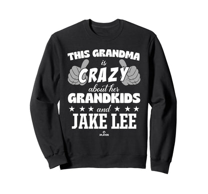 Grandma Crazy Jake Lee Prospect Sweatshirt - Custom Art Print Unisex - T-Shirt, Sweatshirt, Hoodie