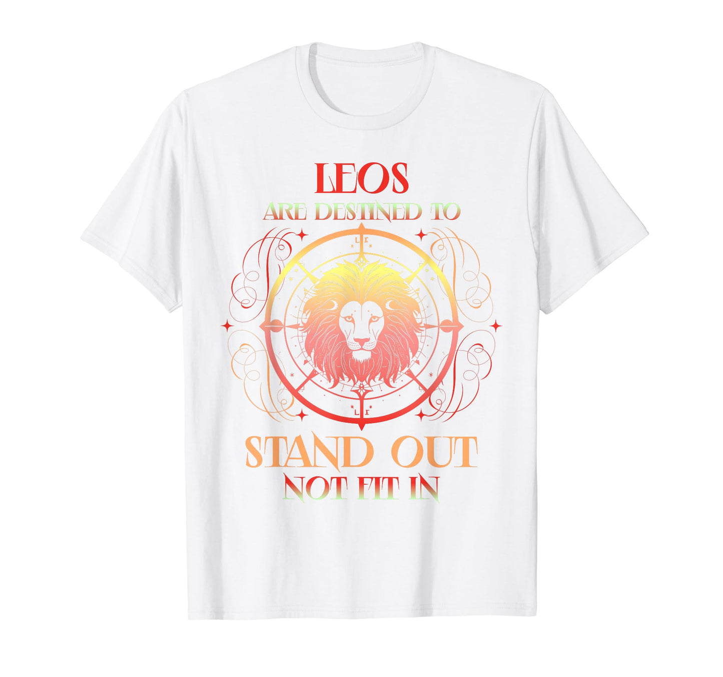 Leo Horoscope Zodiac Sign T-Shirt - Casual Everyday Wear for Adults - T-Shirt, Sweatshirt, Hoodie