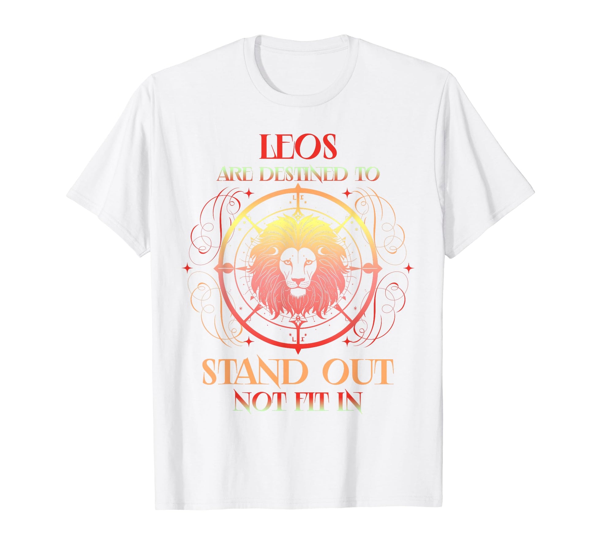 Leo Horoscope Zodiac Sign T-Shirt - Casual Everyday Wear for Adults - T-Shirt, Sweatshirt, Hoodie