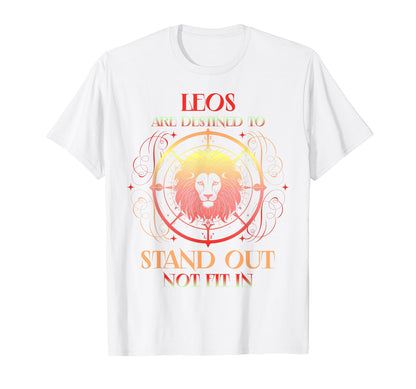 Leo Horoscope Zodiac Sign T-Shirt - Casual Everyday Wear for Adults - T-Shirt, Sweatshirt, Hoodie