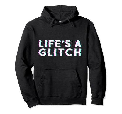 Vaporwave Lifes Glitch Art Japanese Hoodie - Custom Art Print Unisex - T-Shirt, Sweatshirt, Hoodie