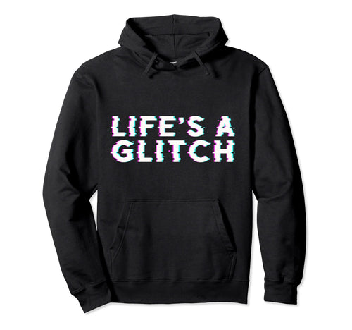 Vaporwave Lifes Glitch Art Japanese Hoodie - Custom Art Print Unisex - T-Shirt, Sweatshirt, Hoodie