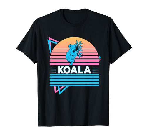 Koala Vaporwave Aesthetic T-Shirt - Custom Art Print for Adults - T-Shirt, Sweatshirt, Hoodie