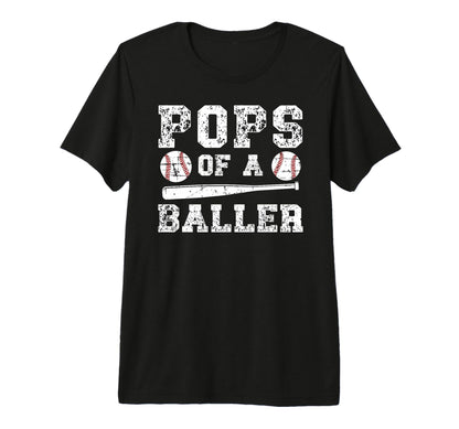 Mens Pops Baller Baseball Pops Baseball T-Shirt - Streetwear Style Unisex - T-Shirt, Sweatshirt, Hoodie