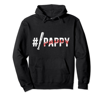 1 Pappy Baseball Pappy Baseball Player Hoodie - Graphic Print Men Women - T-Shirt, Sweatshirt, Hoodie