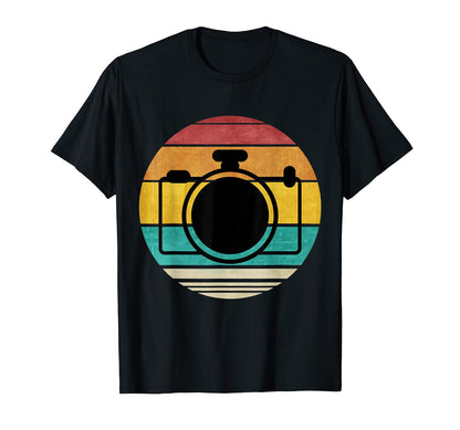 Camera Photography Gift Photographers T-Shirt - Custom Art Print Men Women - T-Shirt, Sweatshirt, Hoodie