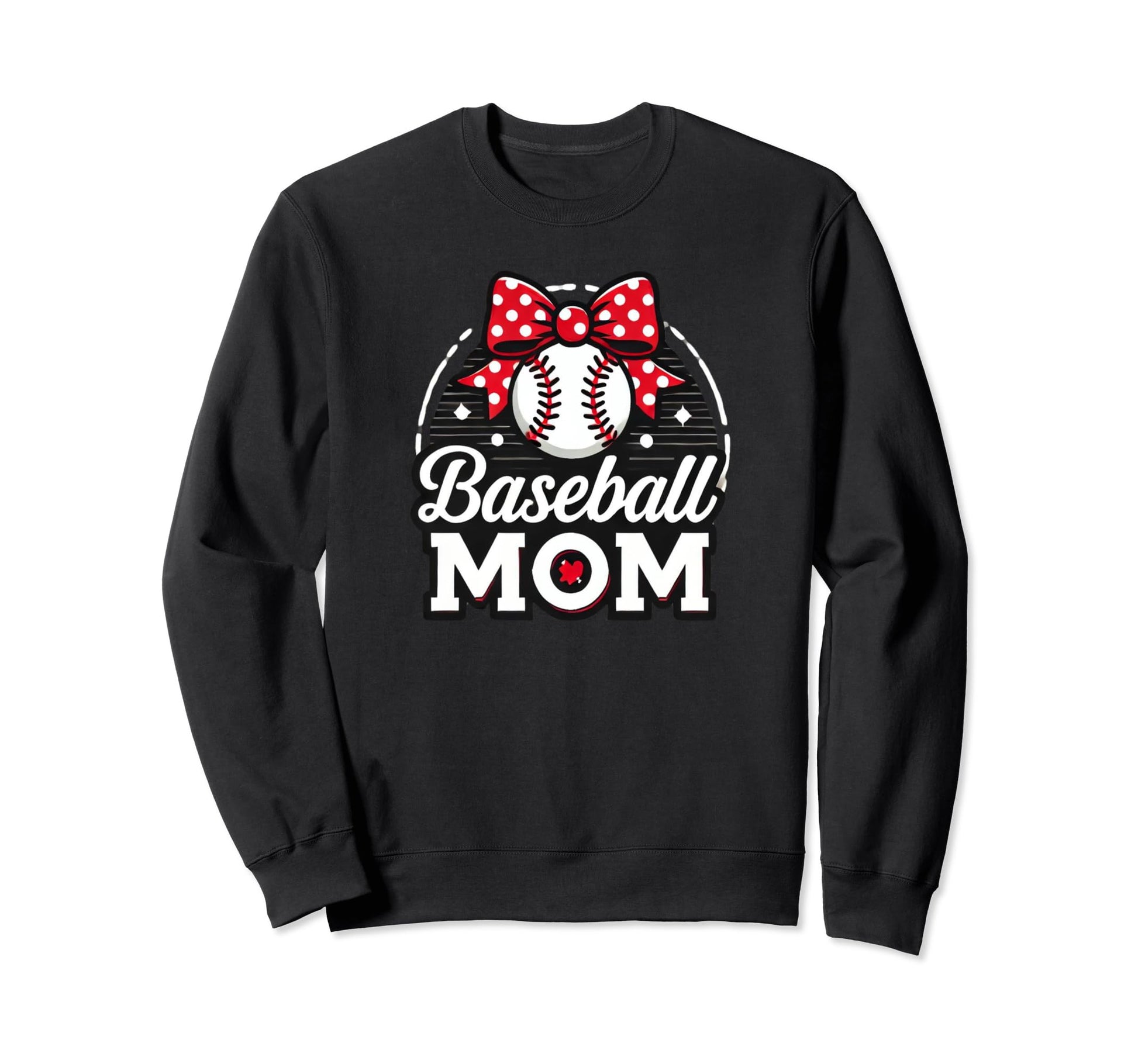 Baseball Mom Little League Sports Sweatshirt - Custom Art Print Unisex - T-Shirt, Sweatshirt, Hoodie