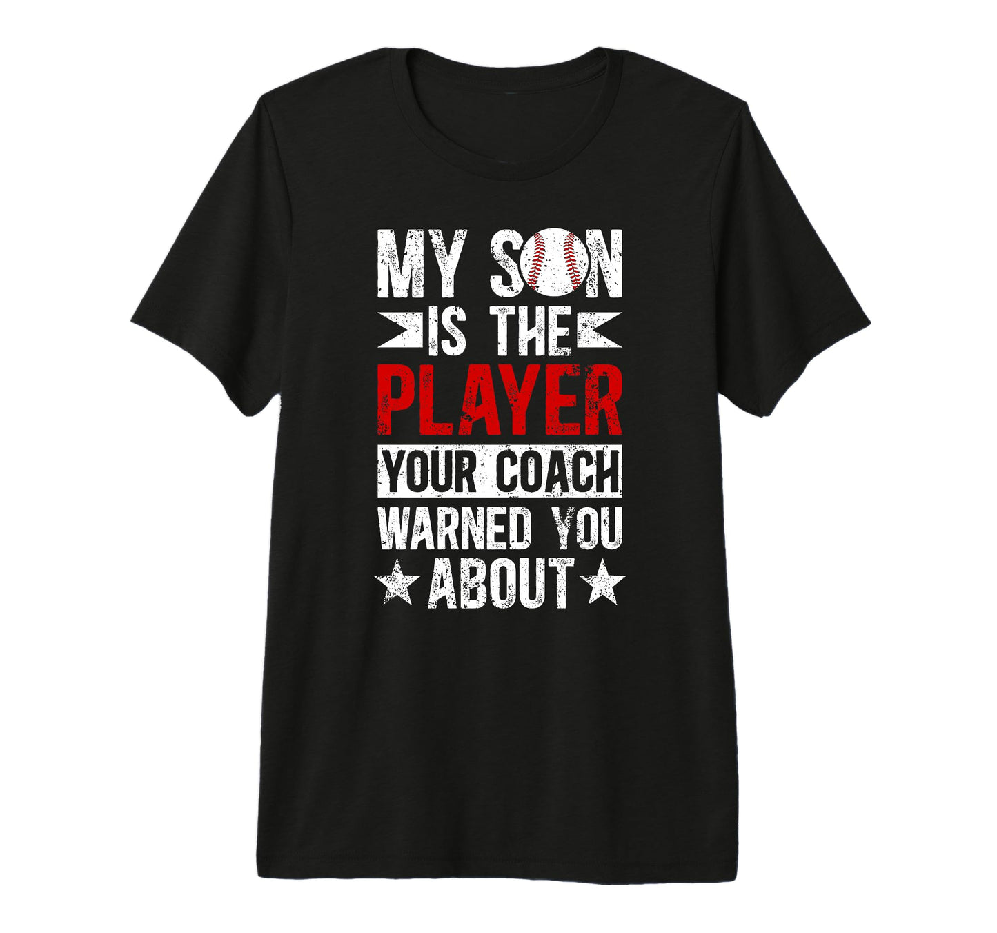 Mens My Son Baseball Dad Baseball T-Shirt - Casual Everyday Wear Unisex - T-Shirt, Sweatshirt, Hoodie