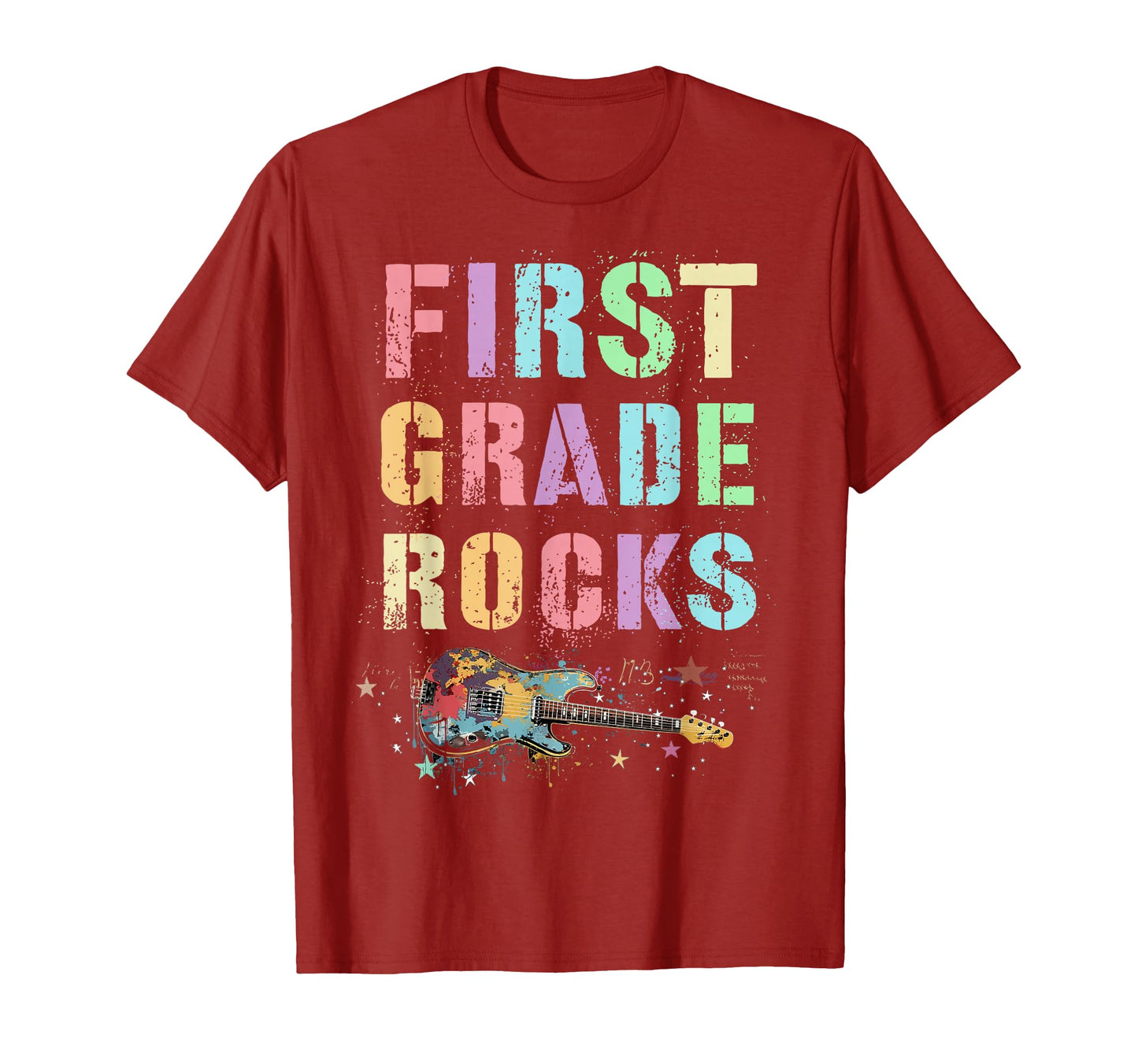 Funny First Grade Rocks Teacher My T-Shirt - Aesthetic Graphic for Adults - T-Shirt, Sweatshirt, Hoodie