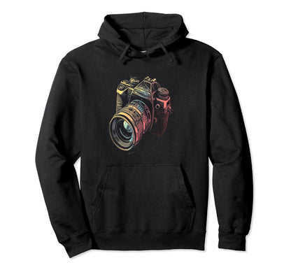Photography Photographer Photos Camera Hoodie - Fun Novelty Design Unisex - T-Shirt, Sweatshirt, Hoodie