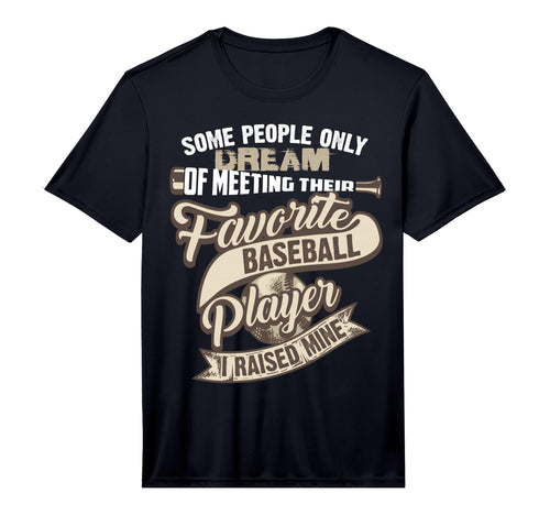 Elegant I Raised My Favorite Baseball T-Shirt - Minimalist Print Men Women - T-Shirt, Sweatshirt, Hoodie