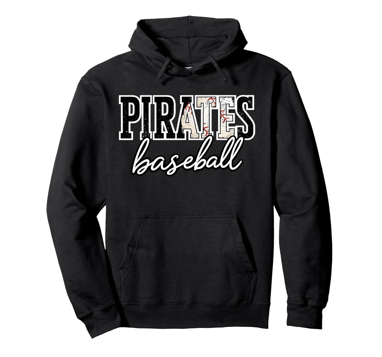 Pirates Baseball Mom Game Day School Hoodie - Trendy Graphic Men Women - T-Shirt, Sweatshirt, Hoodie
