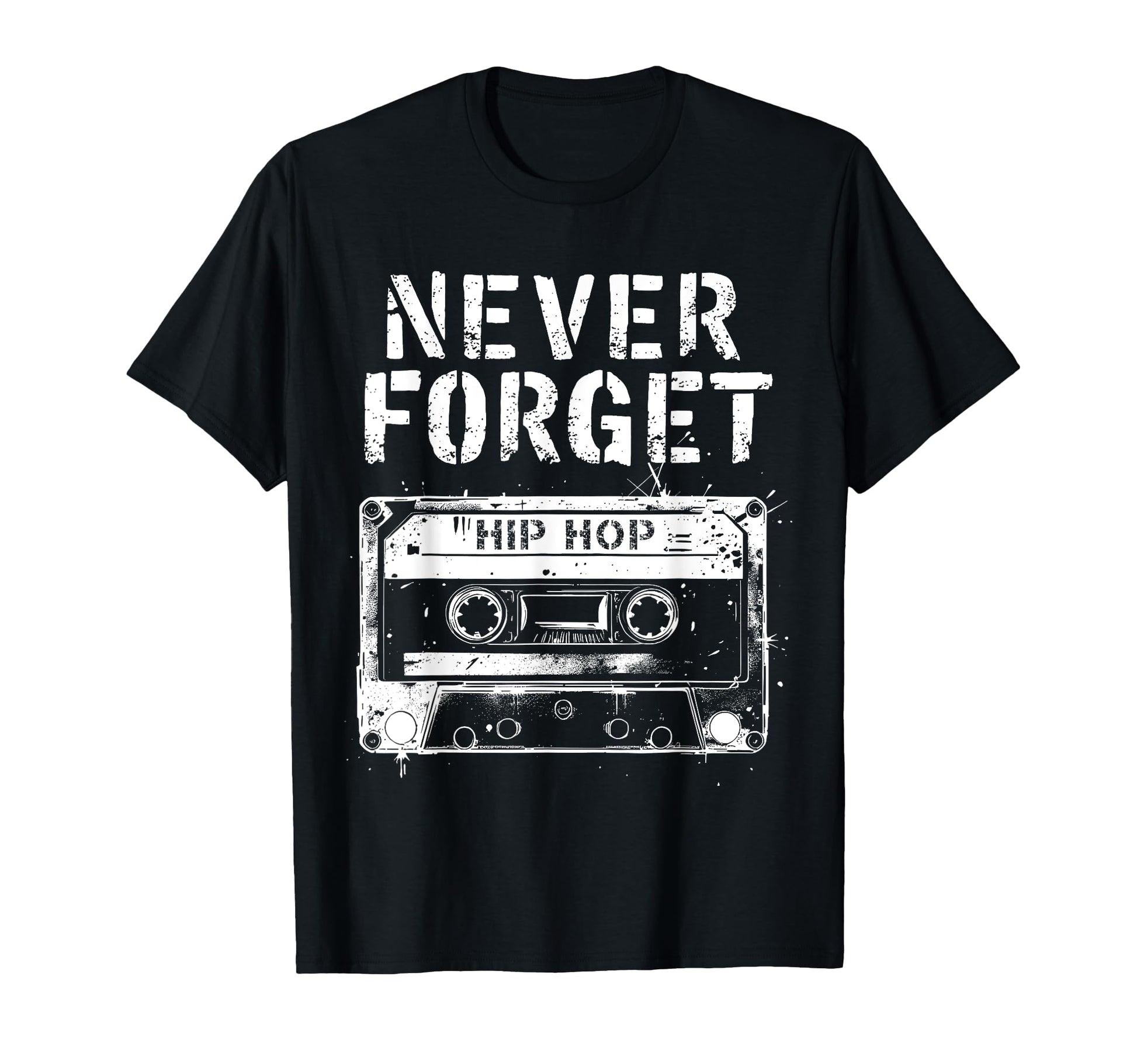 Cassette Tape Hip Hop Music 90S Grunge T-Shirt - Minimalist Print Men Women - T-Shirt, Sweatshirt, Hoodie