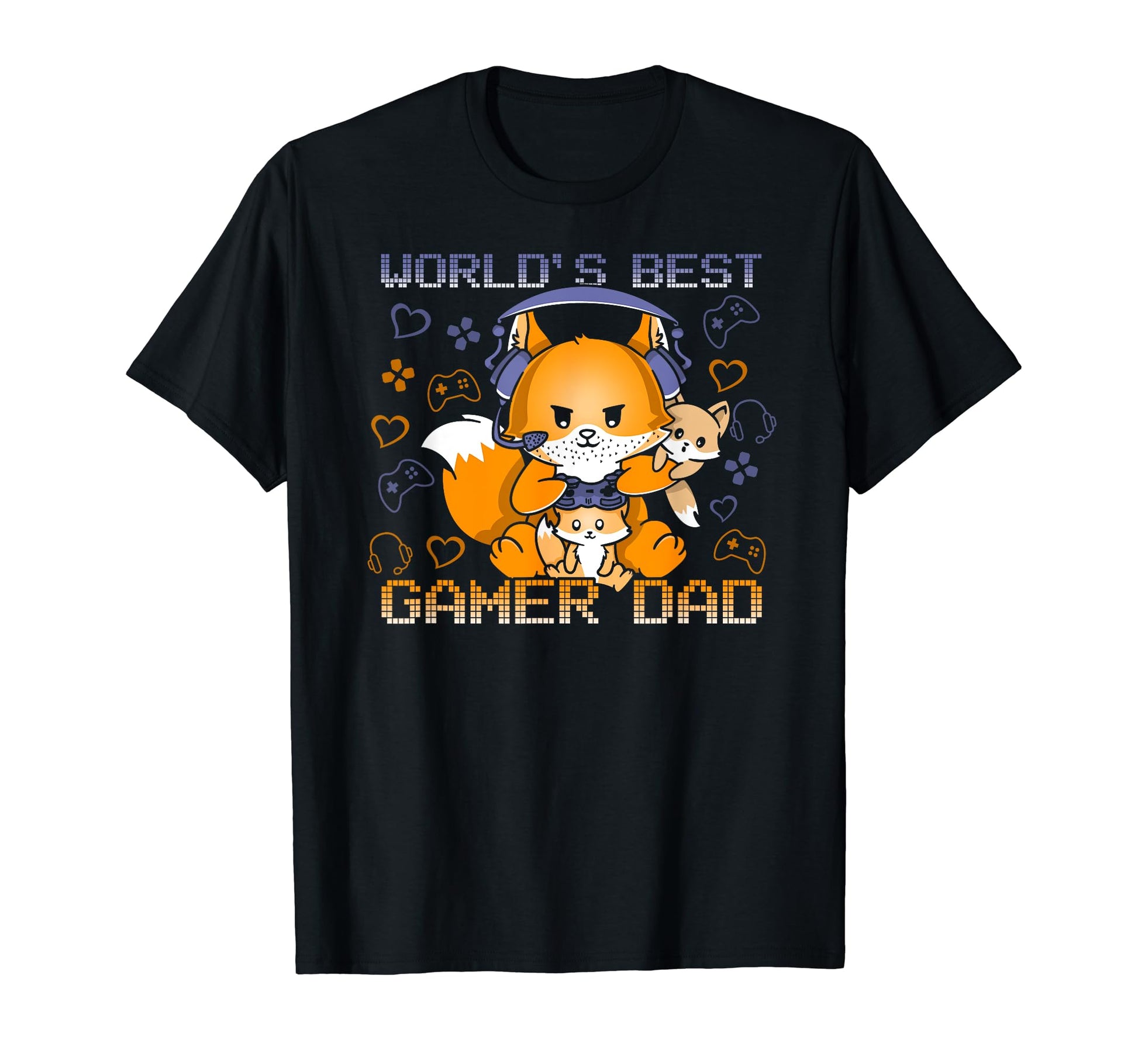 Worlds Best Gamer Dad Fathers Day T-Shirt - Trendy Graphic Men Women - T-Shirt, Sweatshirt, Hoodie