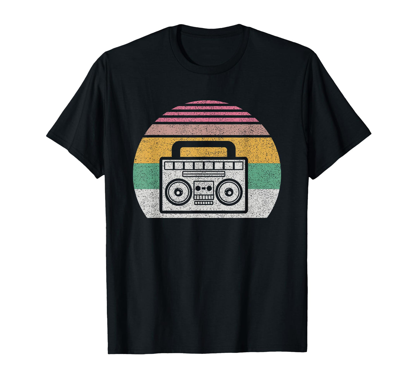Boombox 80S 90S Music T-Shirt - Minimalist Print Men Women - T-Shirt, Sweatshirt, Hoodie