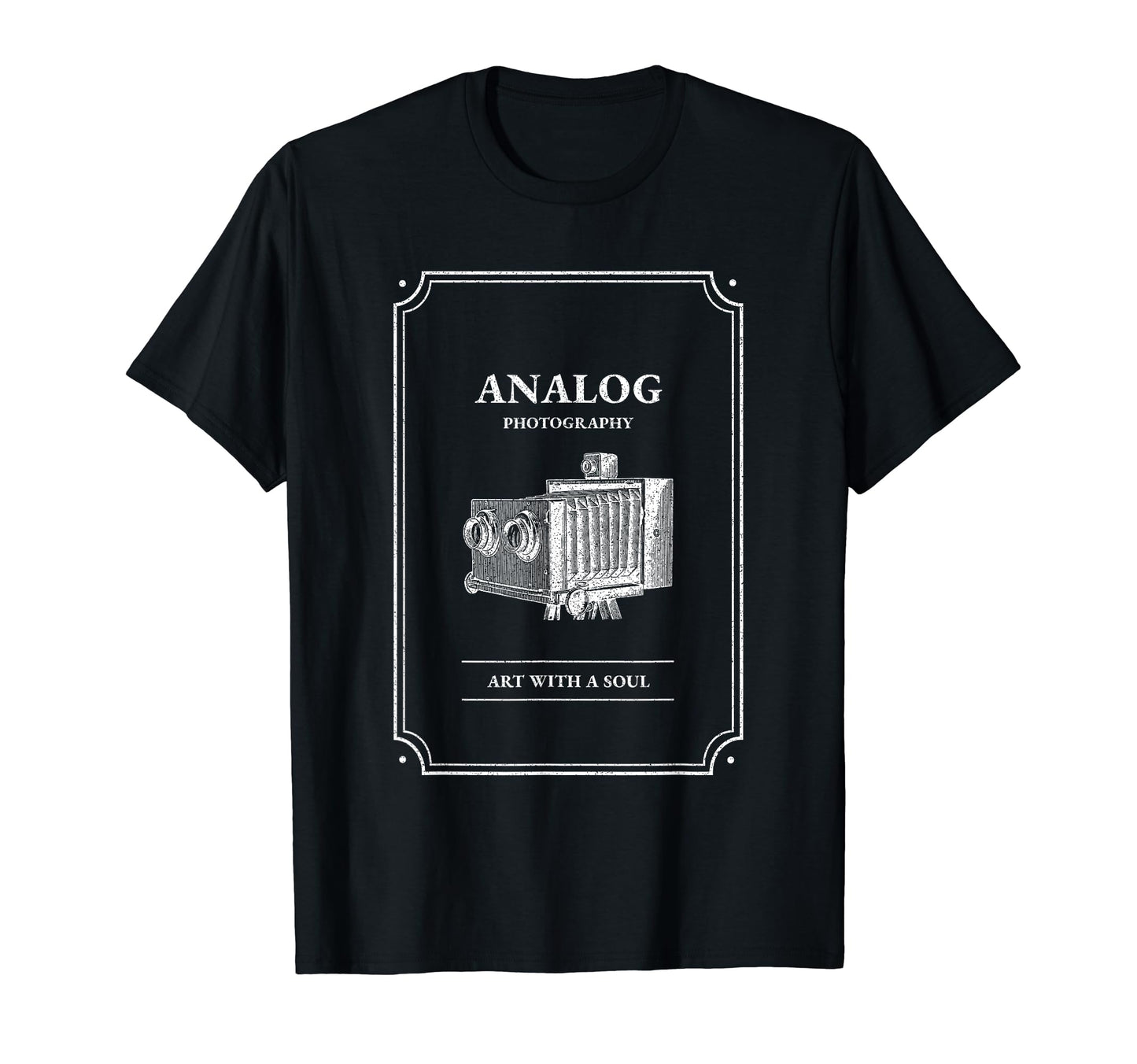 Analog Photography Art Soul Camera T-Shirt - Unique Graphic for Adults - T-Shirt, Sweatshirt, Hoodie