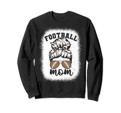 Bleached Messy Bun And Football Sweatshirt - Custom Art Print Men Women - T-Shirt, Sweatshirt, Hoodie