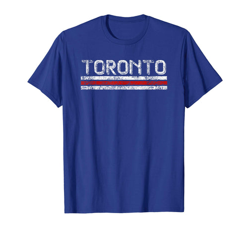Toronto Canada Weathered Stripe T-Shirt - Custom Art Print for Adults - T-Shirt, Sweatshirt, Hoodie