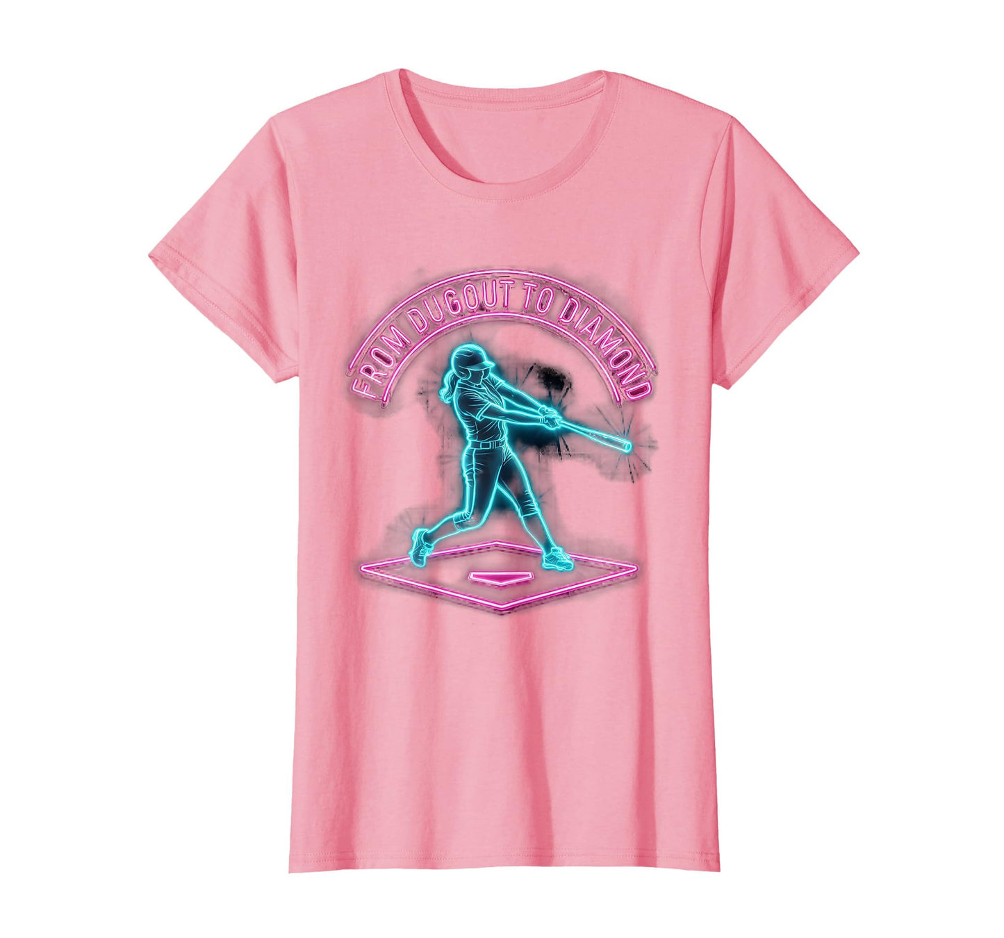 From Dugout To Diamond Baseball T-Shirt - Aesthetic Graphic Unisex - T-Shirt, Sweatshirt, Hoodie