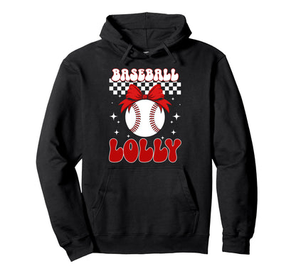 Baseball Lolly Coquette Lolly Hoodie - Custom Art Print for Adults - T-Shirt, Sweatshirt, Hoodie