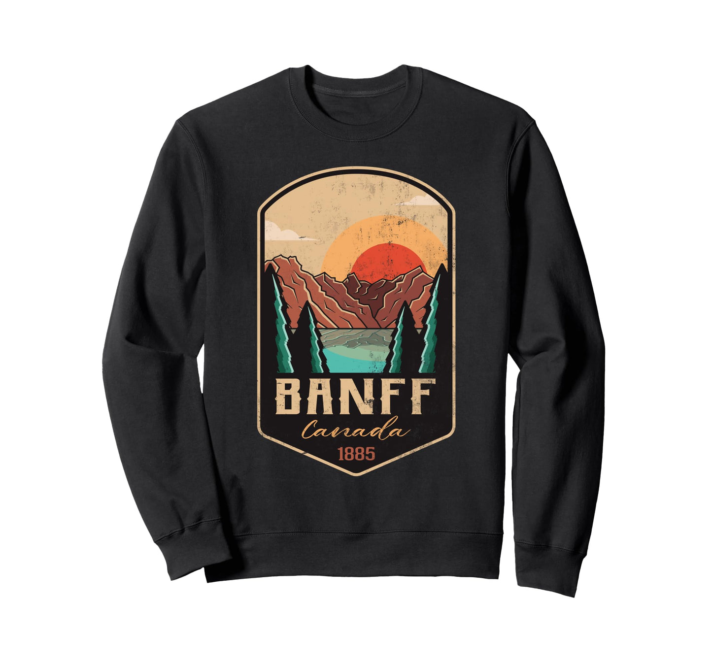 Banff National Park Canada Souvenir Sweatshirt - Novelty Apparel Unisex - T-Shirt, Sweatshirt, Hoodie