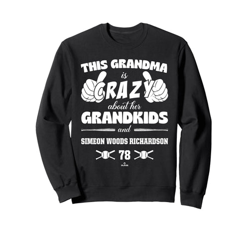 Grandma Crazy Simeon Woods Richardson Sweatshirt - Graphic Print Men Women - T-Shirt, Sweatshirt, Hoodie