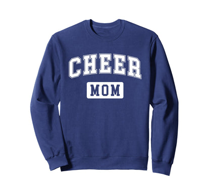 Varsity Cheer Mom Sweatshirt - Trendy Graphic Unisex - T-Shirt, Sweatshirt, Hoodie